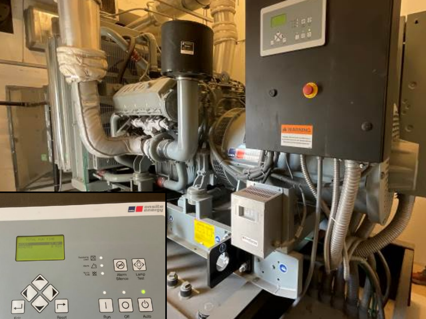 Emergency generator failed weekly load test